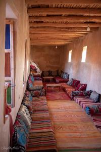 Posezení v ubytování Ecolodge Espace Tamount