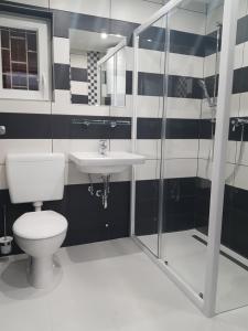 Kúpeľňa v ubytovaní Picurka Apartman