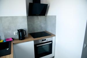 Kuchyňa alebo kuchynka v ubytovaní Apartament Wiesio