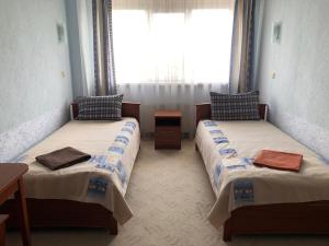 Mini Hotel on Brovarskaya客房内的一张或多张床位