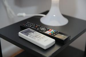 TV a/nebo společenská místnost v ubytování Central Studio Flat