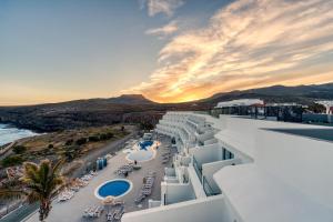 an aerial view of a resort with a pool at Occidental Roca Negra - Adults Only in Agaete