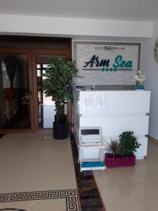 Lobbyen eller receptionen på Armsea Mamaia Nord
