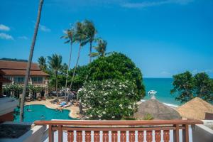 A view of the pool at Aloha Resort or nearby