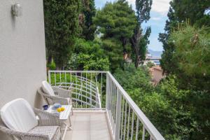 En balkong eller terrasse på Suncana Apartments Dubrovnik 2