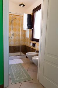 Koupelna v ubytování Is Seddas B&B