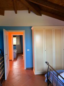 Кровать или кровати в номере Villa Angeli Luxury Piscina Esclusiva