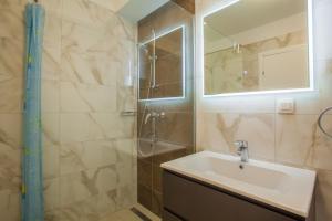 Koupelna v ubytování Apartman Madonnina