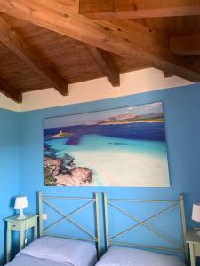 Кровать или кровати в номере Villa Angeli Luxury Piscina Esclusiva