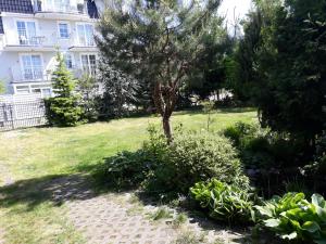 Vonkajšia záhrada v ubytovaní Villa Jaskółka