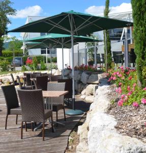 Zahrada ubytování Hôtel Le Palladior Voiron