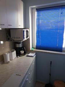 Kuchyň nebo kuchyňský kout v ubytování Apartmani Nina