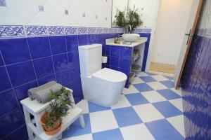 Kúpeľňa v ubytovaní Alojamiento Armenia Piscina