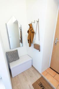 A bathroom at Prague Castle Garden Apartment