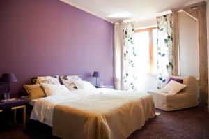 Łóżko lub łóżka w pokoju w obiekcie Apartamenty 23