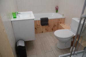 Kylpyhuone majoituspaikassa Le Grehando