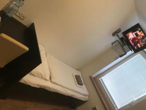 Postel nebo postele na pokoji v ubytování Penzion Nová Hospoda