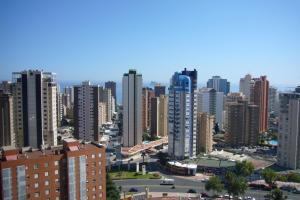 Výhľad na mesto Benidorm alebo výhľad na mesto priamo z apartmánu