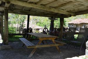 Jardín al aire libre en Casas Rurales Las Corradas