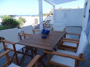 Balkón nebo terasa v ubytování NAMA Beach house