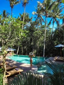 Bazén v ubytování Arkamara Dijiwa Ubud nebo v jeho okolí