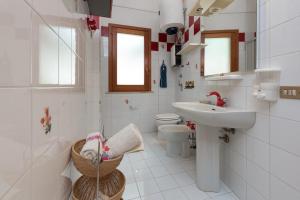 Koupelna v ubytování Villetta di babi