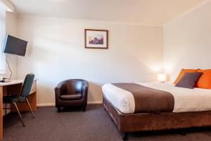 Postel nebo postele na pokoji v ubytování Silver Hills Motel