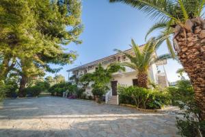 Zahrada ubytování Pavlos studios
