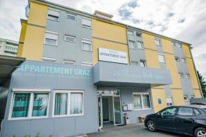 Budynek, w którym mieści się apartament