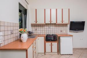 Kuchyň nebo kuchyňský kout v ubytování Giovanna Studios + 11 fotografií