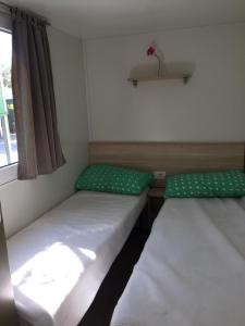 Postel nebo postele na pokoji v ubytování Camping Verde