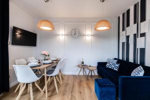 Setusvæði á Blue Marine Apartament 19 z tarasem