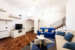 Χώρος καθιστικού στο Villa Orlando