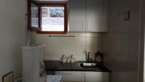 Kuchyň nebo kuchyňský kout v ubytování Residencial Sol Suite 2
