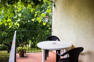 Rõdu või terrass majutusasutuses Podere Le Chiuse