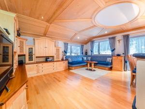 Kuchyň nebo kuchyňský kout v ubytování Apartment Plan de Socrep