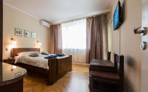 Lova arba lovos apgyvendinimo įstaigoje Bright and Cozy 2BD. Flat in Plovdiv City Centre