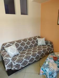 Letto o letti in una camera di Giorgos Studio
