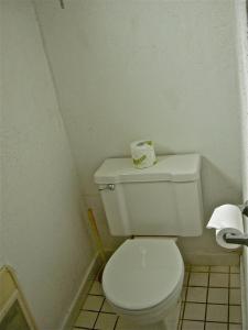 Koupelna v ubytování Hub Motel