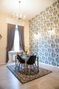 Posezení v ubytování B&B Lumiere Roma