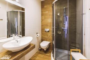 Kúpeľňa v ubytovaní Apartamenty GÓRKA