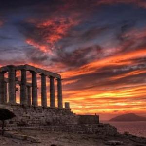 Billede fra billedgalleriet på Sea-view maisonette at Sounio i Sounio