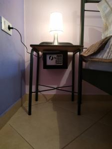 Letto o letti in una camera di Giorgos Studio