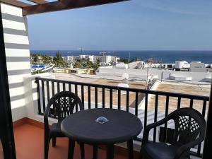 A balcony or terrace at Gabiete