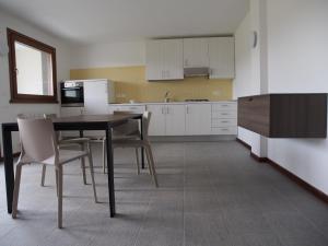 Kuchyň nebo kuchyňský kout v ubytování Alloggio Agrituristico Ai Tre Castelli