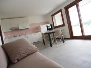 Kuchyň nebo kuchyňský kout v ubytování Alloggio Agrituristico Ai Tre Castelli