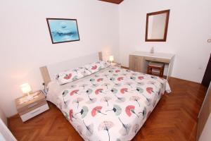 Postel nebo postele na pokoji v ubytování Guest House Milotic