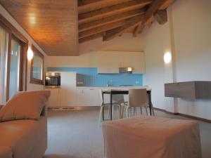 Kuchyň nebo kuchyňský kout v ubytování Alloggio Agrituristico Ai Tre Castelli