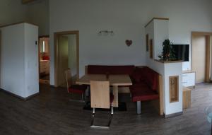 Eldhús eða eldhúskrókur á Panoramablick Tscheltsch