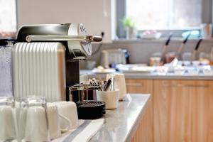 Eldhús eða eldhúskrókur á Hotel Koflík